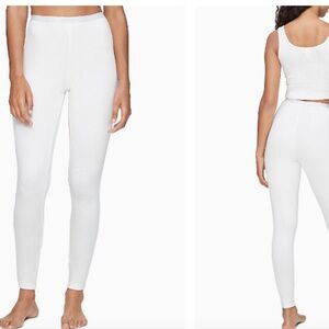 Calvin Klein ribbed pajama black leggings size small